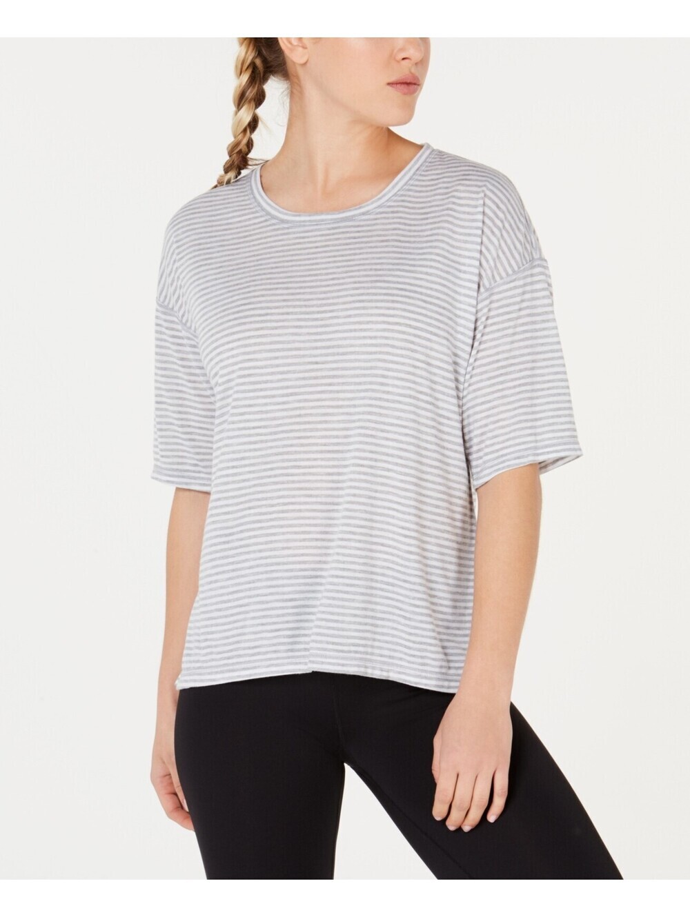 Calvin Klein Womens Split-Back T-Shirt Size 2XL